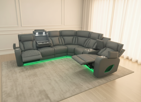 Mary Gray Power Reclining Sectional