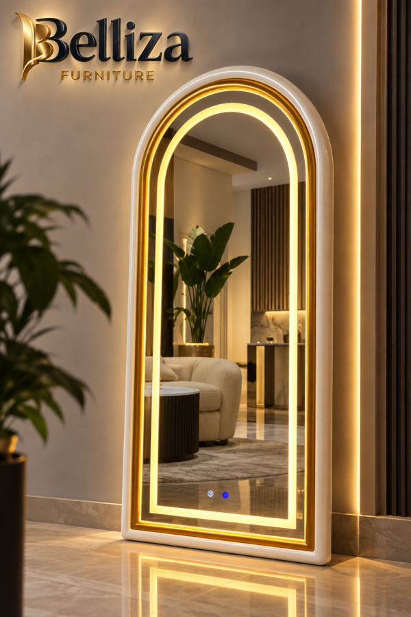 Belliza GD022 Full-Length LED Bluetooth Mirror — wholesale furniture for dealers